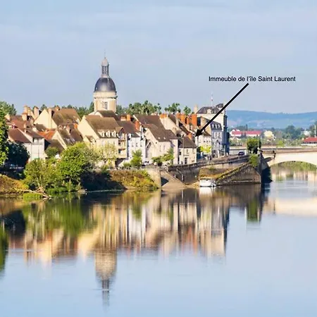 Appartement Avec Magnifique Vue Sur La Saone Et Son Balcon Chalon-sur-Saone Exterior photo